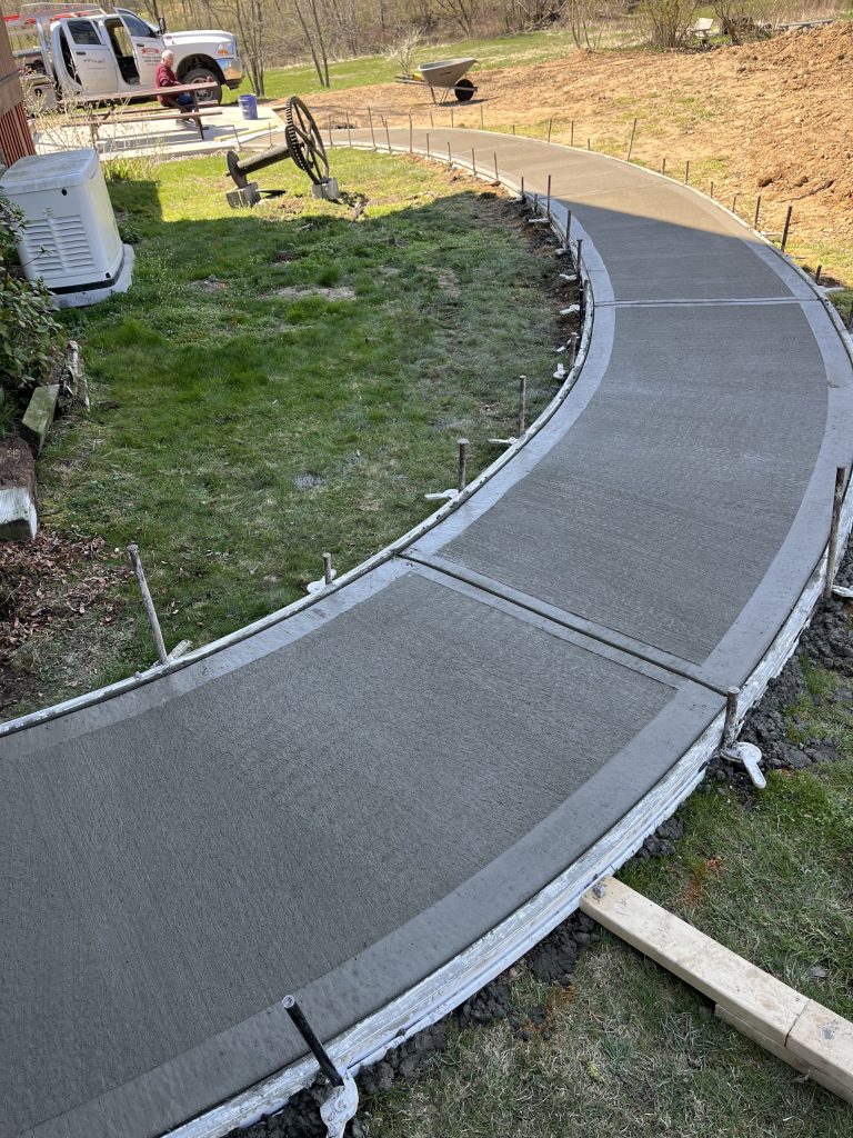 Curbing & Sidewalk project