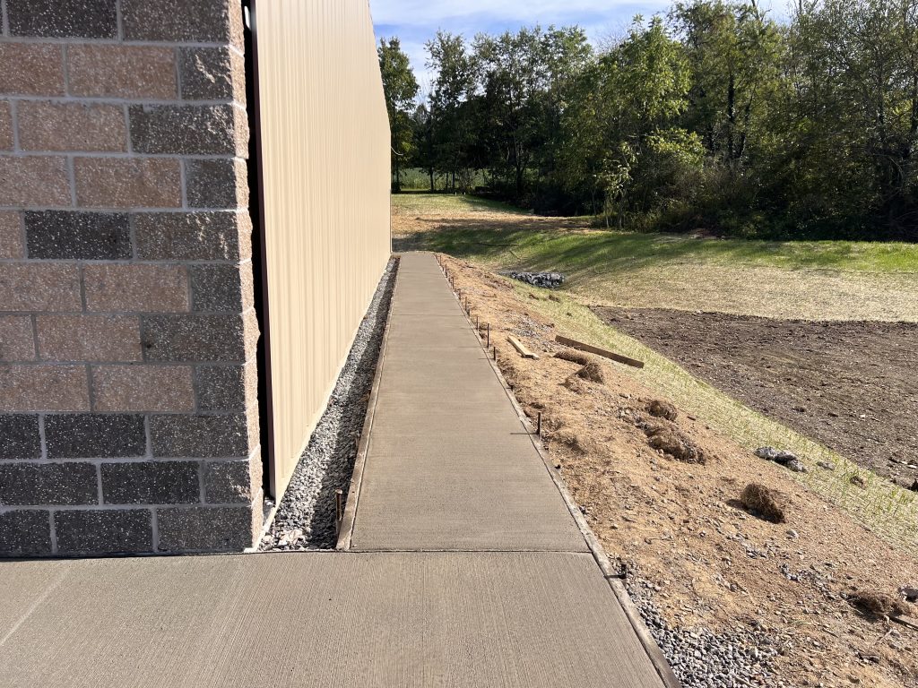 Curbing & Sidewalk project