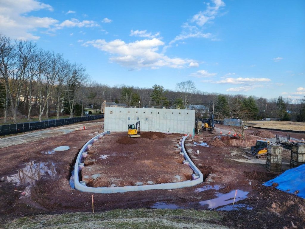 Footers & walls work in progress
