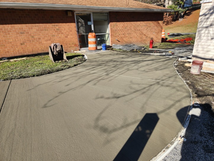 Curbing & Sidewalk project